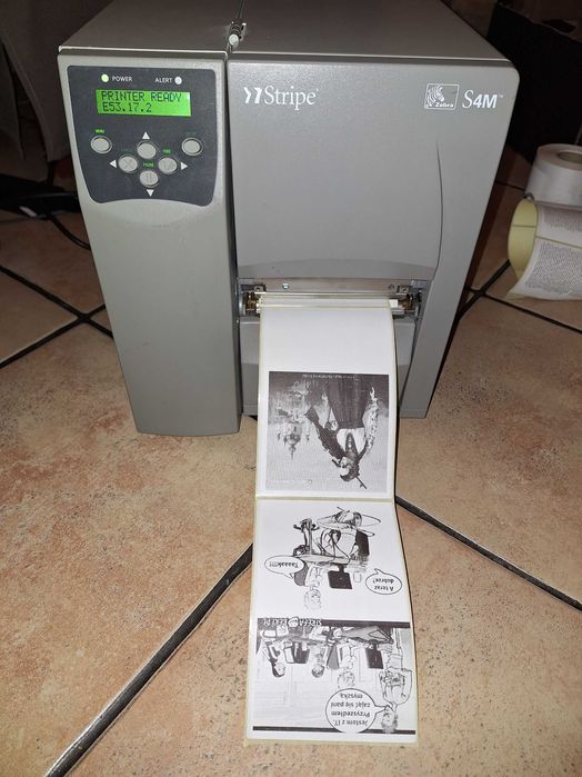 Zebra S4M Sprawna Drukarka Termotransferowa Termiczna Etykiet