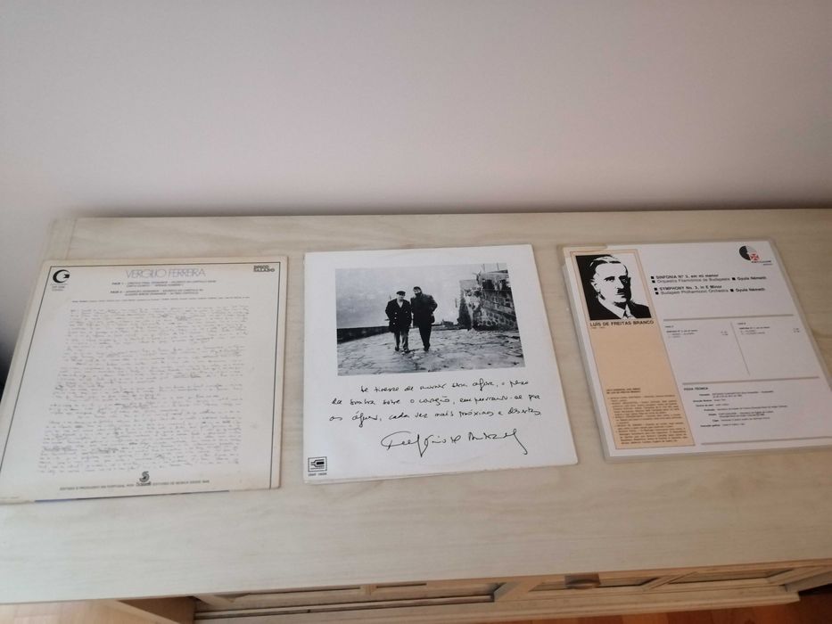 Poesia & prosa vinil de Luís Cilia, Luís F Branco v