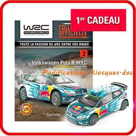 zeszyty/ksiazeczki Hachette Italy- Official collection WRC 1/24