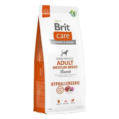 Корм для собак Brit Care Dog Hypoallergenic Adult Medium Breed, 12 кг