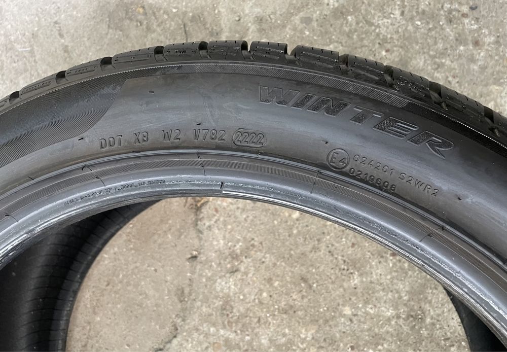 4x opony zimowe 245/45 r19 102V Pirelli Sottozero 3 (2022r 6,5mm)