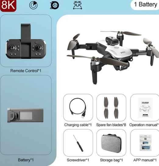 Dron RC, Kamera Gimbal, silniki 3f, radar unikania przeszkód