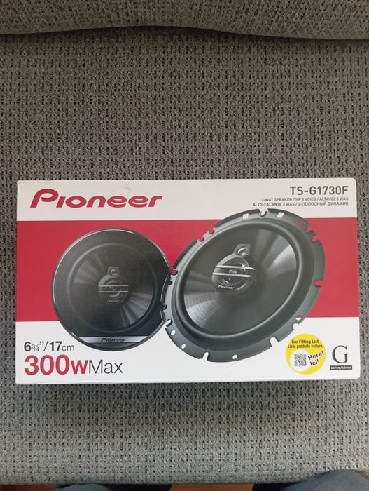 PIONEER TS-G1730F głośniki samochodowe 3 drożne