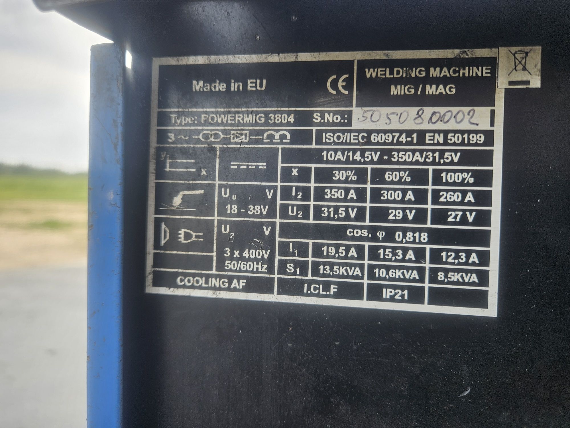 Spawarką migomat Kuhtreiber
