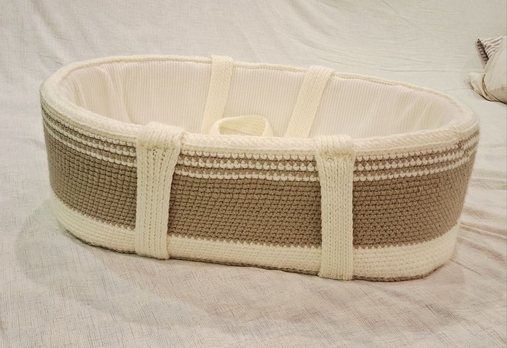 В'язана люлька переноска для дітей та немовлят, колиска, переноска