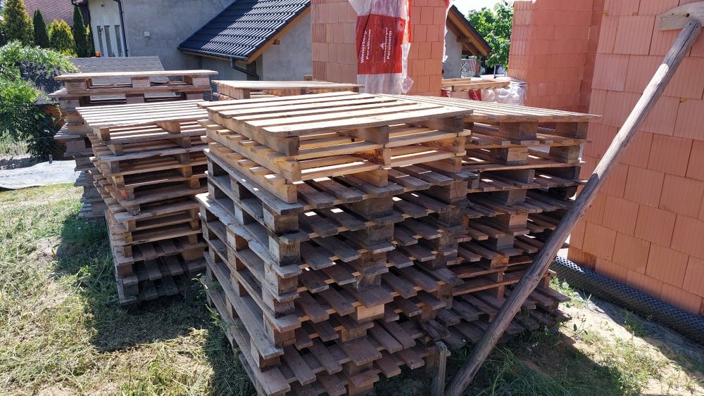 Palety po pustakach porotherm