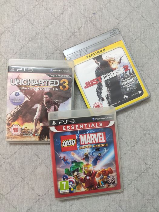 Conjunto três Jogos PS3