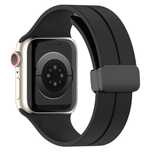 Czarny Pasek magnesowy Apple Watch 4 / 5 / 6 / 7 / 8 / 9 /ULTRA