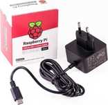 Fonte oficial e original p/ Raspberry Pi 4 USB-C 5V 3A 15W
