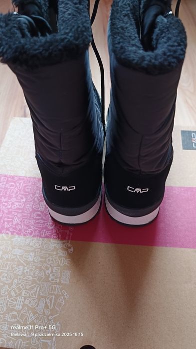 CMP Śniegowce damskie Harma Wmn Snow Boot Wp 39Q4976 Czarny Rozmiar 42