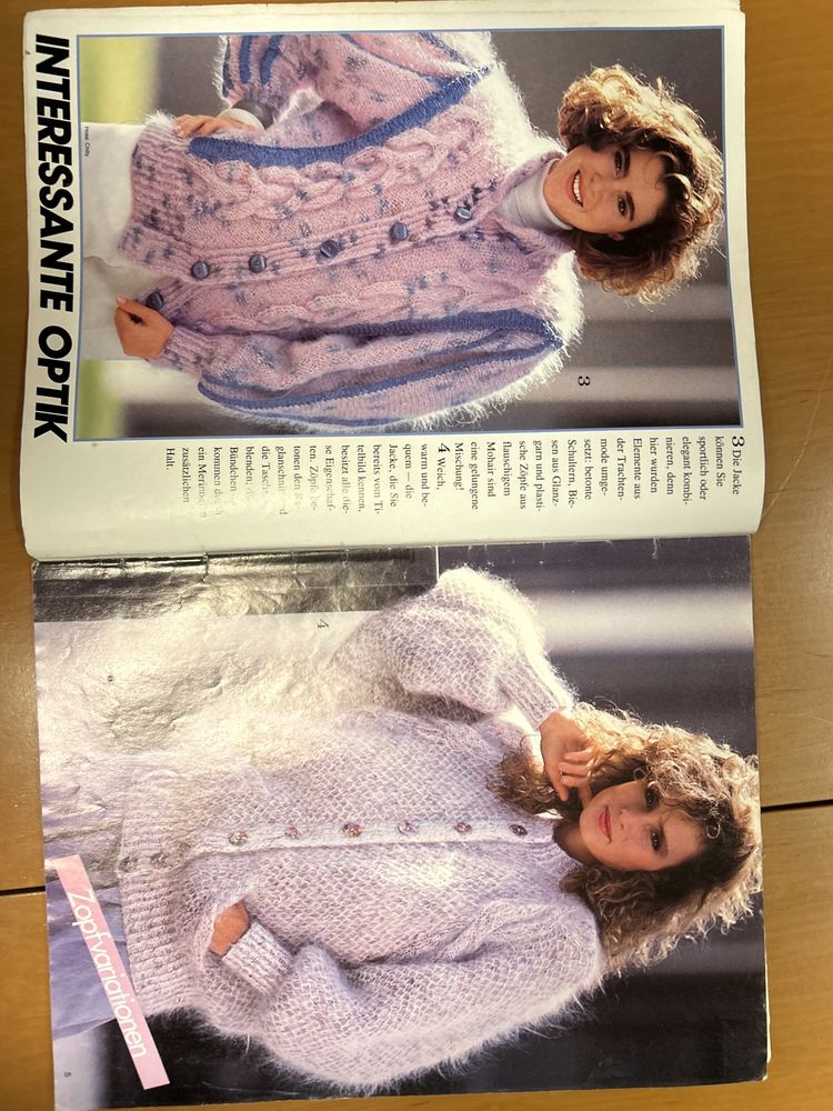 Katrin robótki na drutach 2 numery z 1988 i 1989 roku