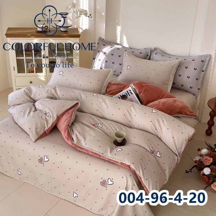 Постільна білизна велюр +фланель євро