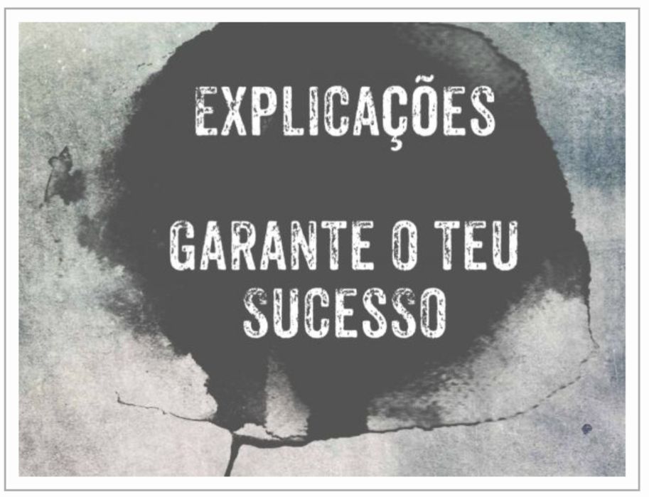 Explicações: Física, Matemática, Ciências Naturais