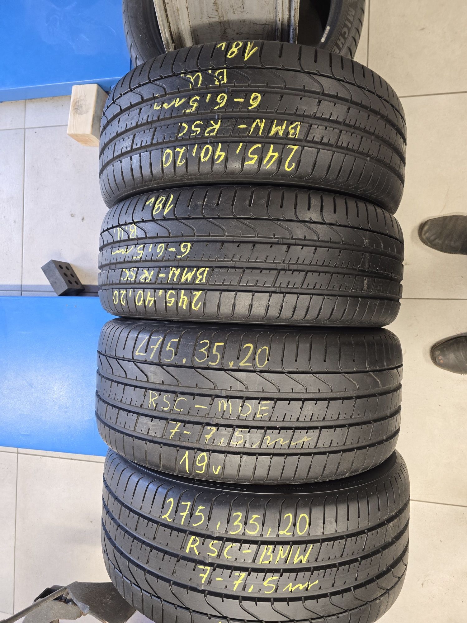 275/35/20_245/40/20 Pirelli Rsc_Bmw, super stan kpl