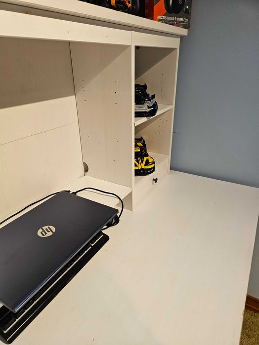 Biurko z nadstawką Ikea Hemnes