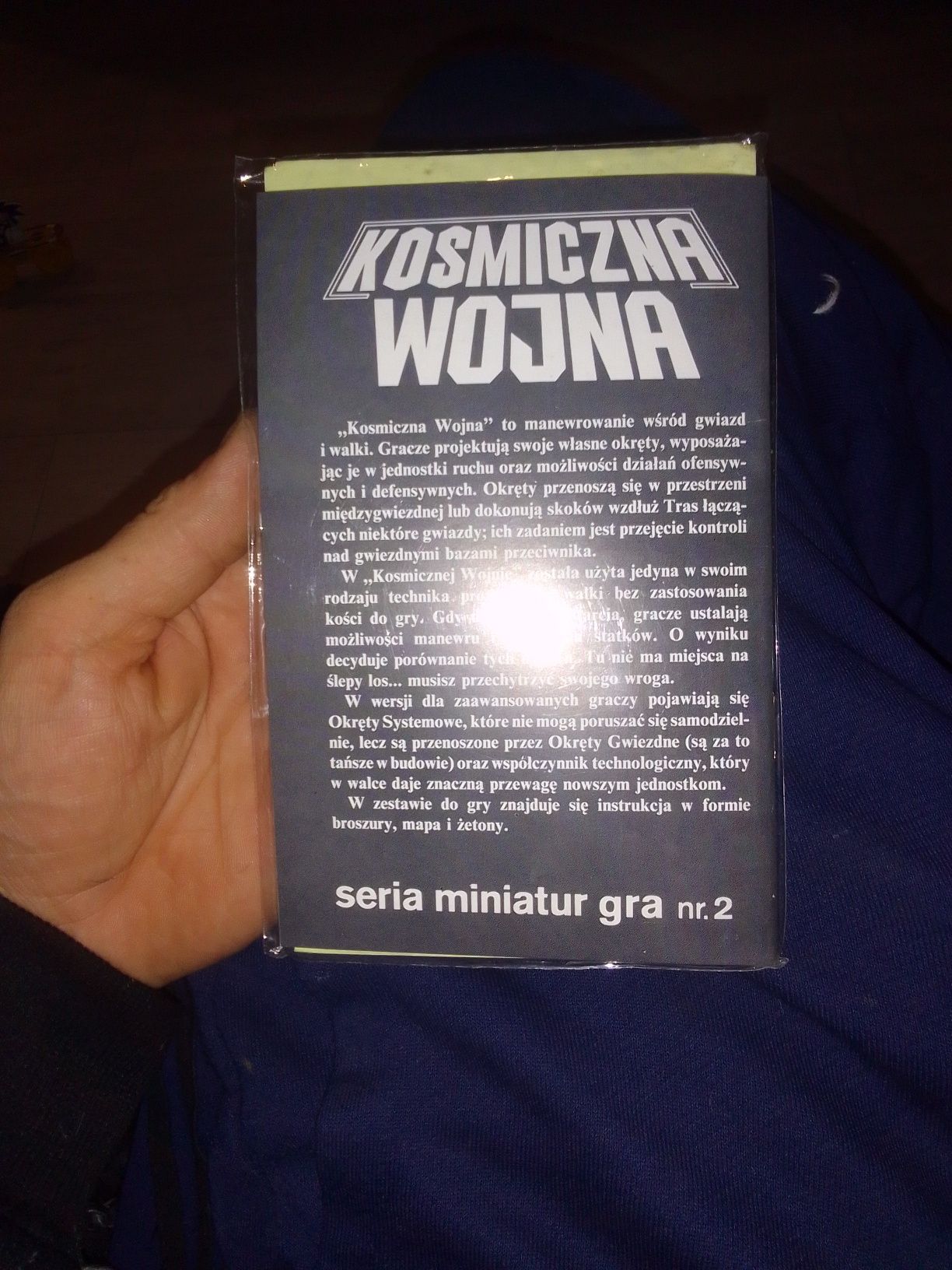 Retro gra planszowa prl kosmiczna wojna sfera