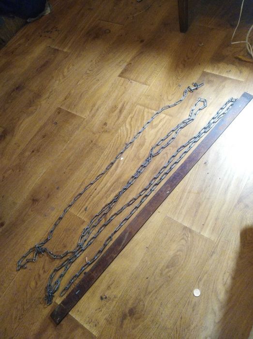 Цепь сварная для привязного содержания крупного рогатого скота,цинк,6м