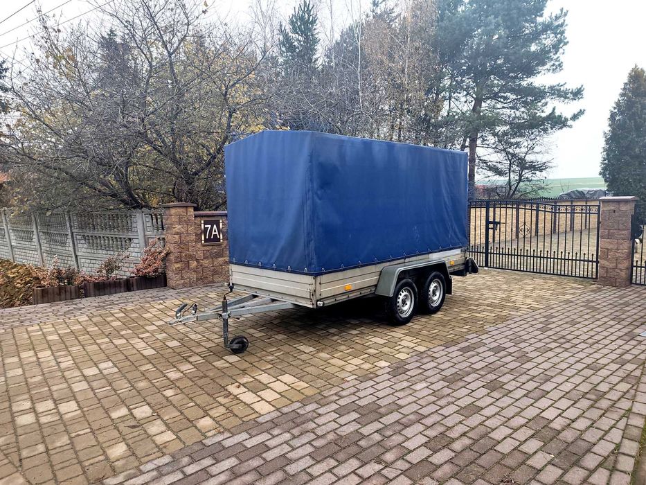 Przyczepa RYDWAN Dwuosiowa DMC 750KG * 3.20 x 1.50 * Zarejestrowana*