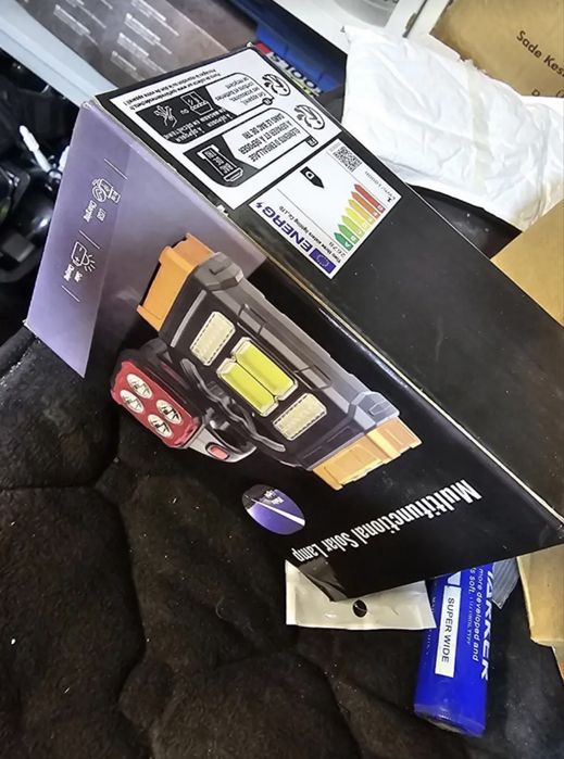 Потужний багатофункціональний LED-ліхтар Multifunctional Solar Lamp