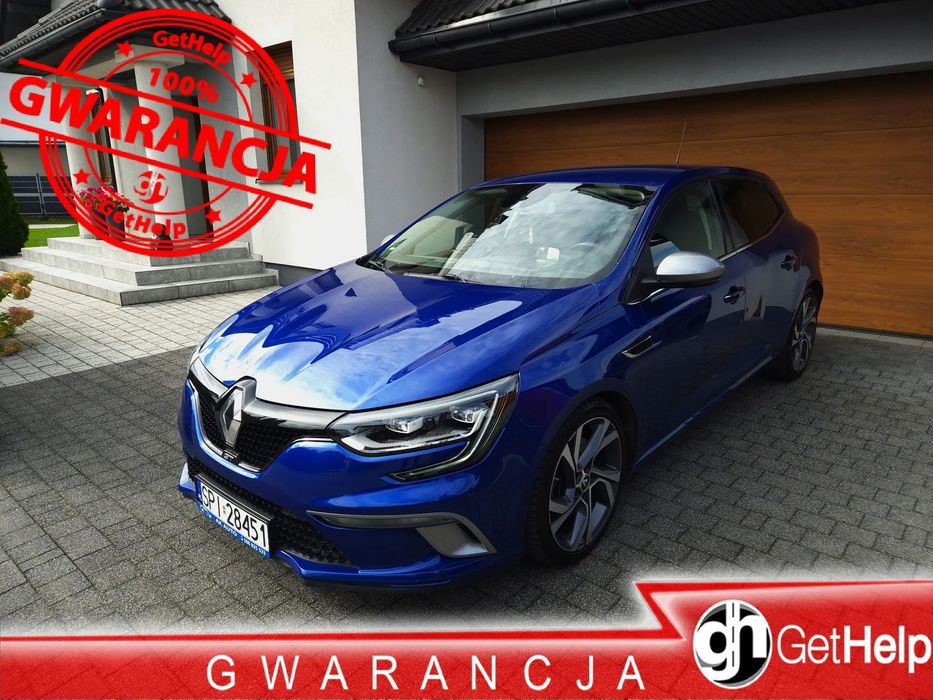 Renault Megane Świetny Stan Full LED Nawi Kamera Bose Tempomat ACC Asystent GWARANCJA