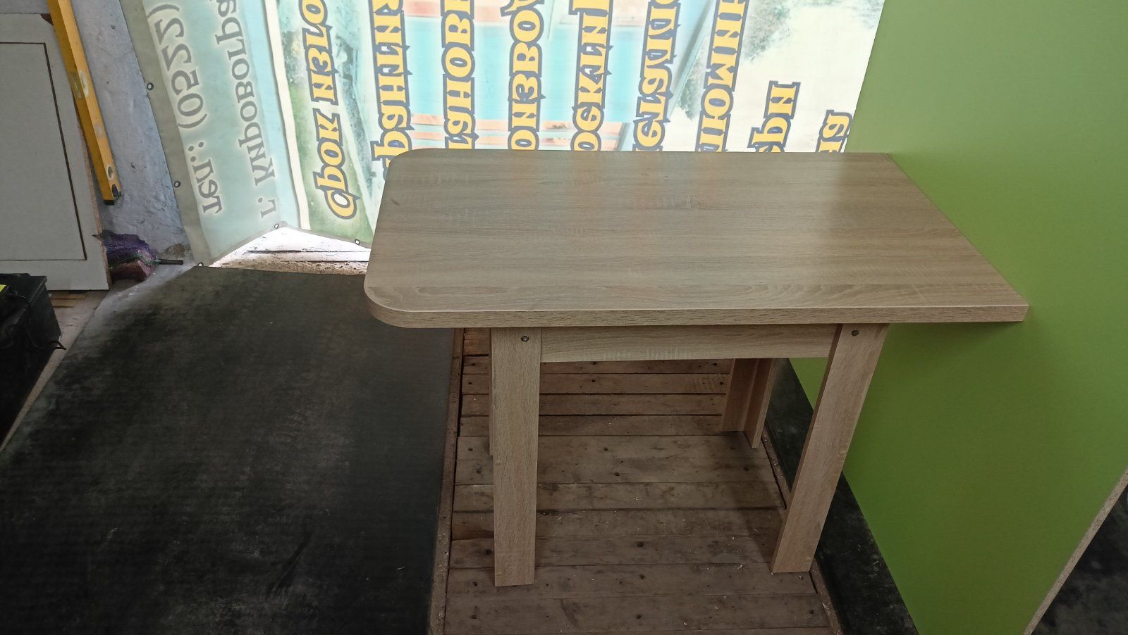 Новий стіл дуб -сонома