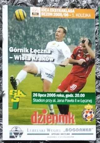 Program meczowy Górnik Łęczna vs Wisła Kraków