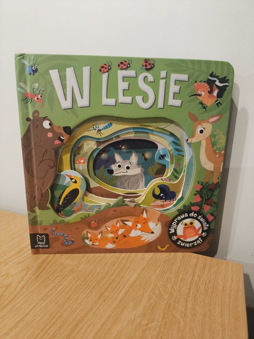 Książki dla dzieci ksiazeczki w lesie rekin żaba logopedyczne