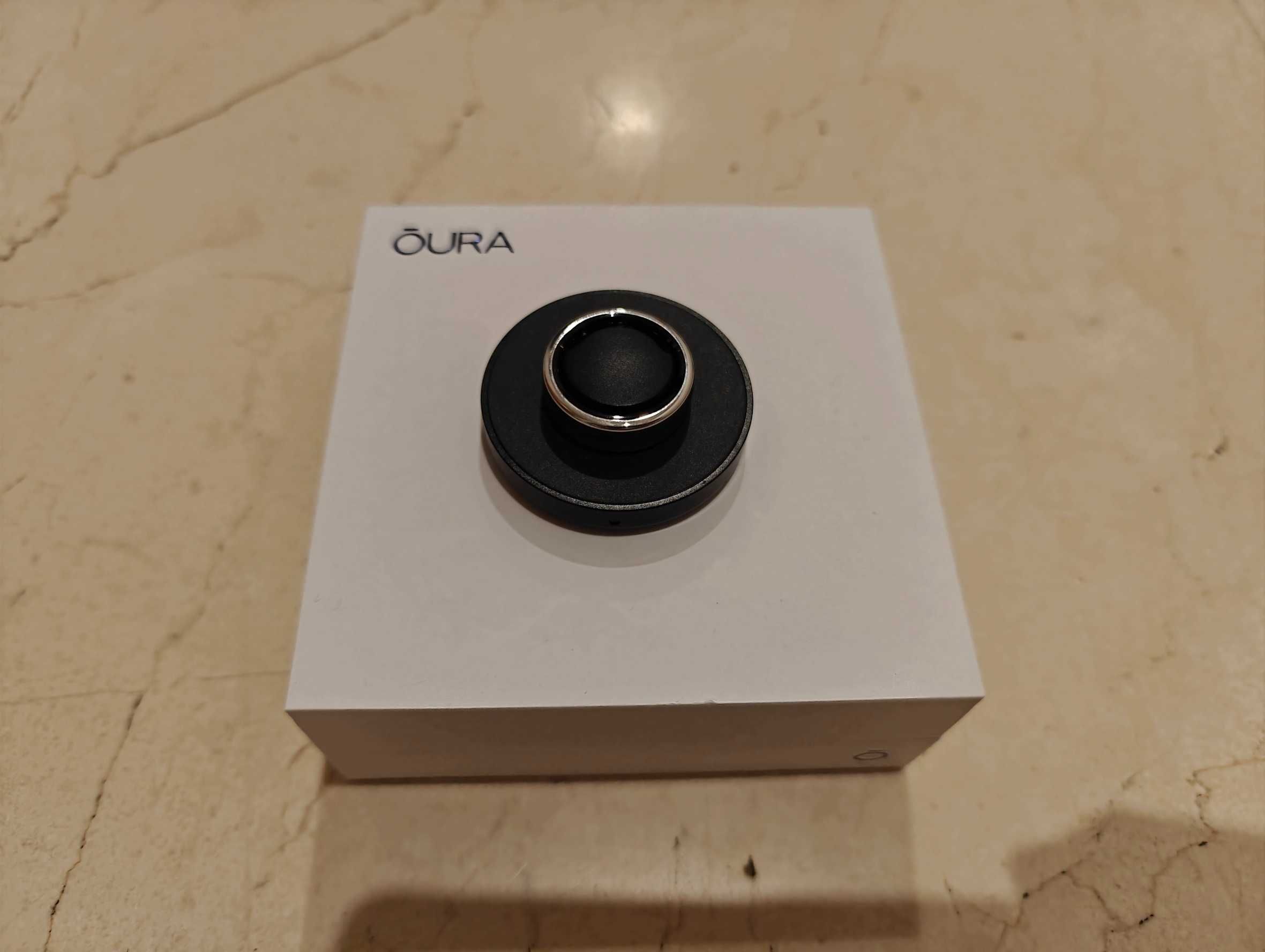 Oura Ring Gen 3 Horizon (Tamahno 10, Cor Prata)