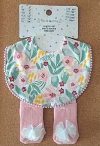 fox&bunny
2 poece set
BIB & SOCKS
one size