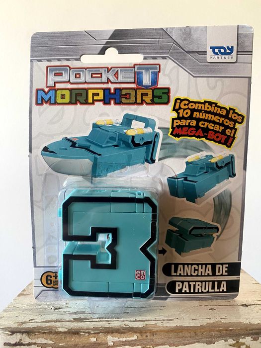 Pocket Morphers - Brinquedo Transformável Novo e Embalado!