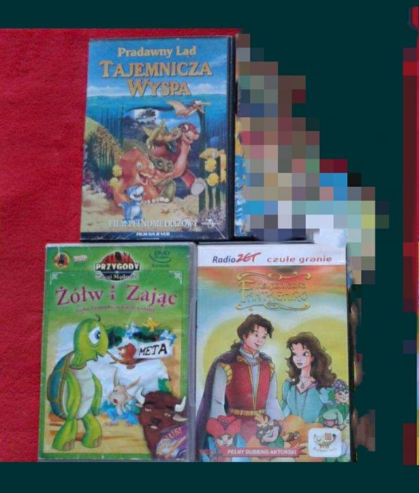 Bajki dla dzieci na płytach do oglądania