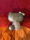 pluszak maskotka hello kitty srebrna