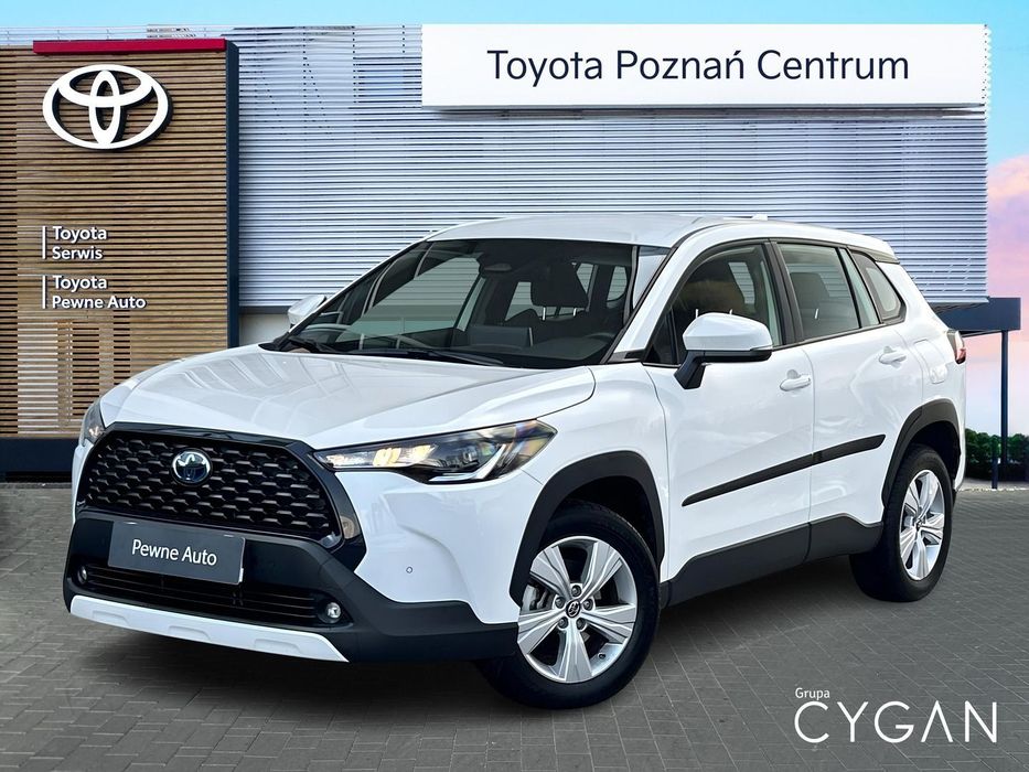 Toyota Corolla Cross 1.8 Hybrid Comfort. Bezwypadkowy. Niski przebieg. VAT Marża