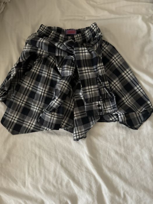 Спідниця зроблена під рубашку