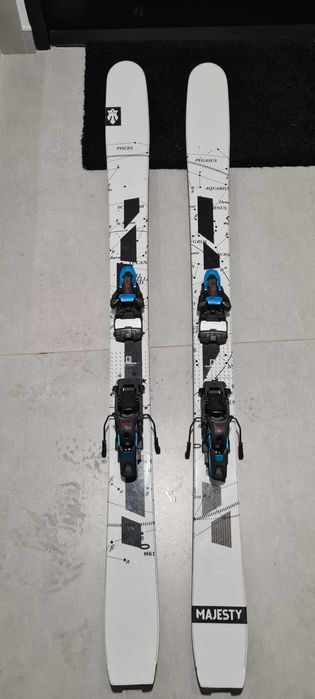 Komplet Skitury Narty Majesty Supernova SL 169 cm, wiazania i foki
