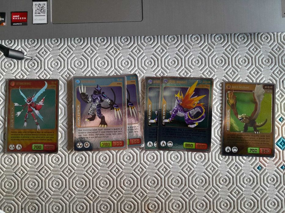 VÁRIAS Cartas invizimals EDIÇÃO ESPECIAL (desafios ocultos)