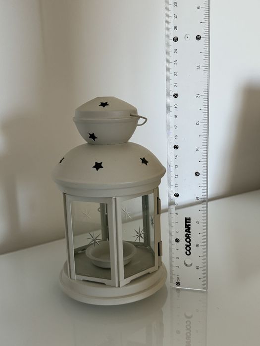 Lamparina branca nova