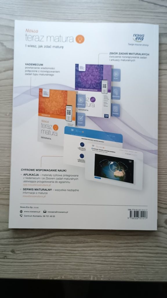 Nowa Teraz Matura. Geografia. Zbiór Zadań .Nowa Era