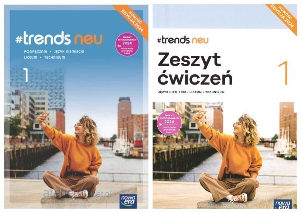 #Trends NEU 1 Podręcznik + Ćwiczenia Nowa Era 2024