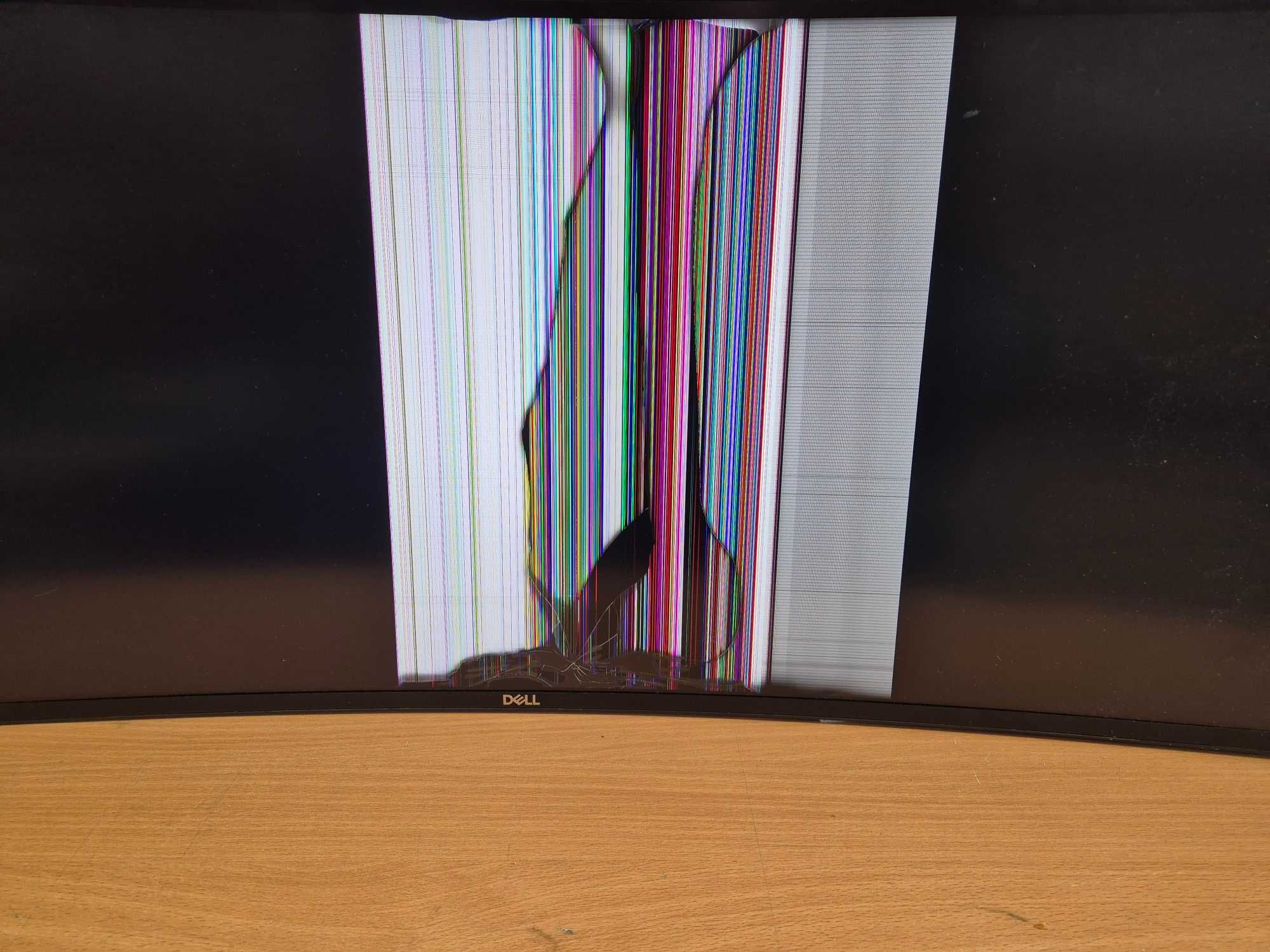 Monitor DELL U3821DW płyta główna zasilacz- uszkodzona matryca