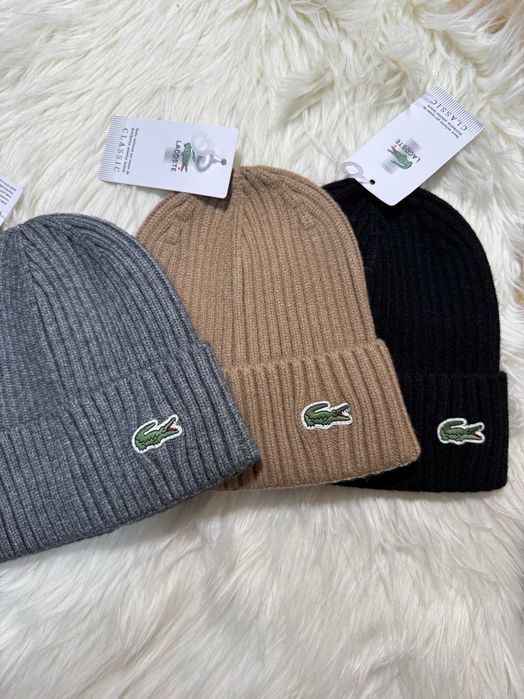 Шапка Lacoste | Зимова Шапка Лакоста | Зимняя Шапка Лакост