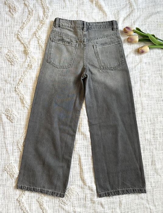 Широкі джинси Zara на дівчинку 8 років, джинси Zara