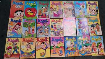 Lote 28 livros BD Magali