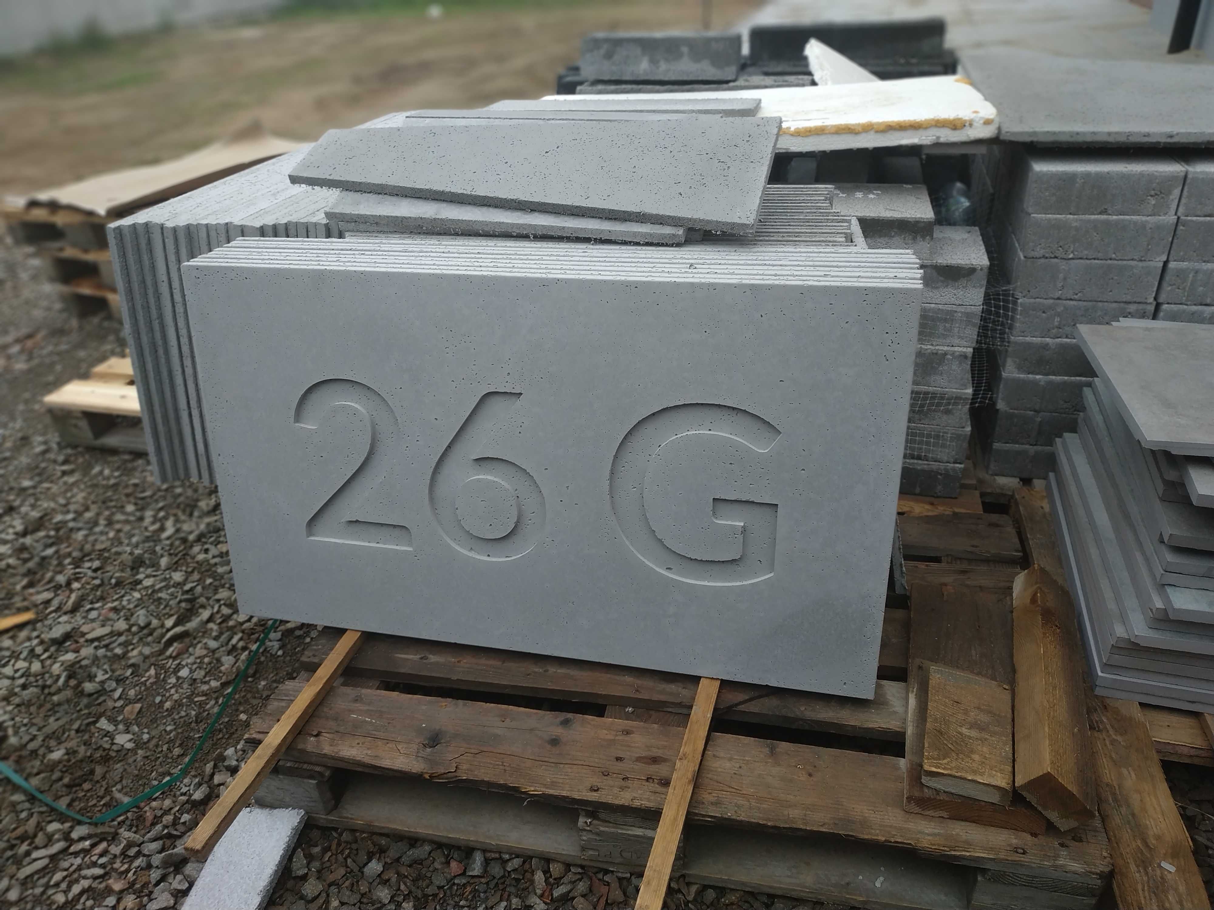 Beton Architektoniczny Cienkie Płyty 120x60x1cm