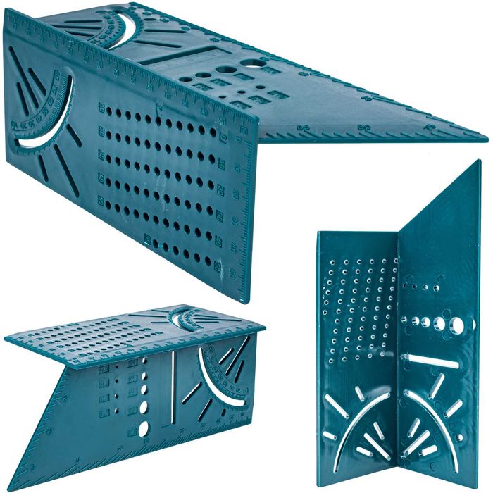 KĄTOWNIK JAPOŃSKI STOLARSKI 3D Przymiar Miara Kątomierz Znacznik