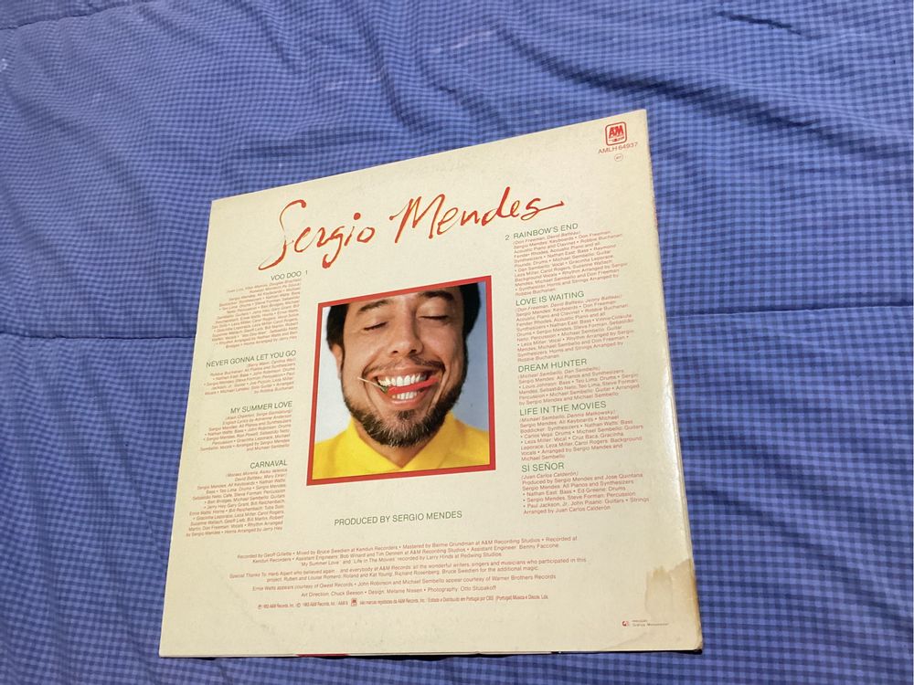 LP Sérgio Mendes 1983 Música Brasileira
