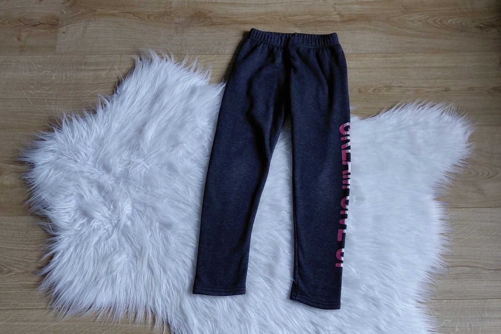 Spodnie ocieplane, rozm. 134
