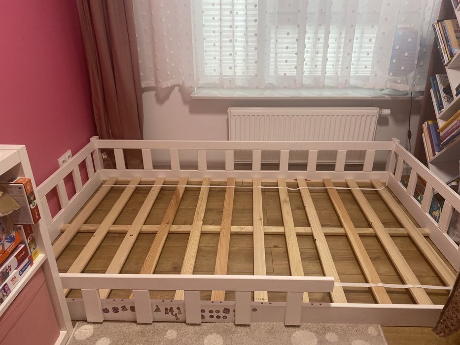 Łóżko montessori 120x200 materac gratis