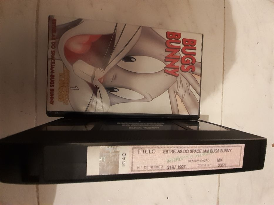 BUGS BUNY  - CASSATE VHS filme ORIGINAL infantil*
