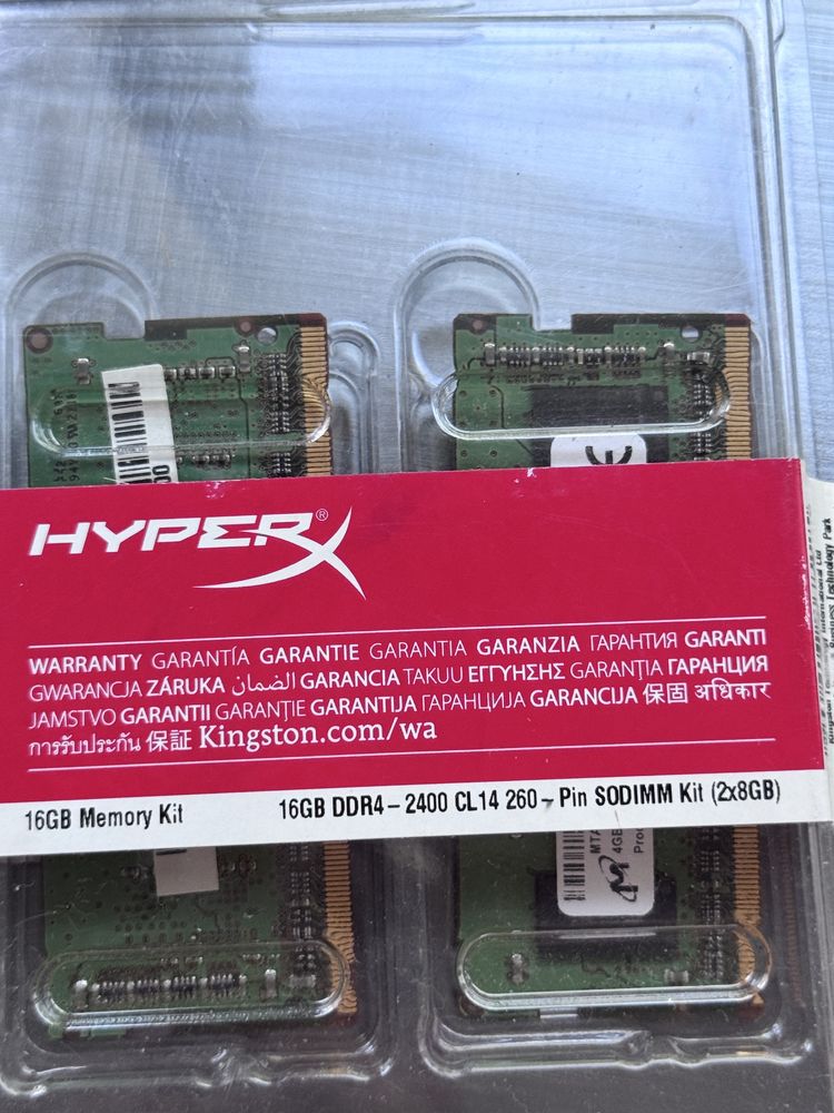 Оперативна памʼять 16Gb Hyper DDR4